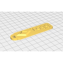 Togg Anahtarlık Tekrenk Plastik 8cm