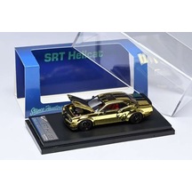 Stance Hunters Dodge Challenger Srt Hellcat Gold 1/64 Pleksi