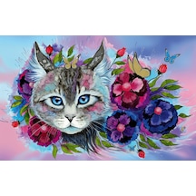 129607 200 Parçalı Puzzle Kedi