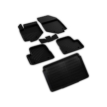 Ferrous Autoaccessories Opel Corsa F İle Uyumlu 4d Paspas Ve 3d Bagaj Havuzu 2020 Ve Üstü Açık Bej