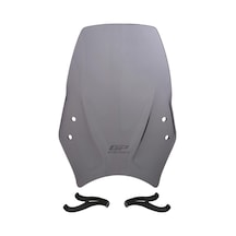 GP Kompozit Triumph Trident 660 2021-2024 Uyumlu Ön Cam Füme 38 cm