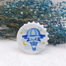 Balon Baskılı Kapak Açacak Uv Baskılı Erkek Bebek Magnet 30 Adet