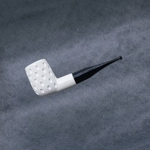 Yunar Damla 9mm. Filtreli Akrilik Saplı Lületaşı Pipo 10022m