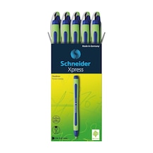 Schneider Xpress 0.8 MM Fiber Uçlu Kalem Mavi 10'lu Kutu