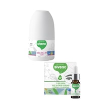 Siveno Doğal Kadınlar için Roll-On 50 ML + Kaş Kirpik Serumu 10 ML