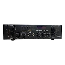 Rose Fr-801 - 2x100 Watt 2 Zone Stereo Mixer Amfi