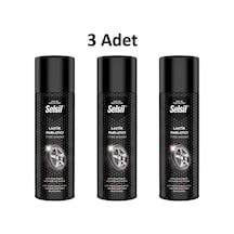 Lastik Parlatıcı Sprey, 500 Ml, 3 Adet, Siyah