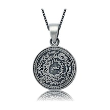Gümüş Kıtmir ve Mühr-Ü Şerif Kadın Kolye (551161846)