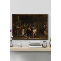 The Night Watch- Gece Devriyesi - Rembrandt Sanatsal Poster