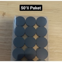 1.5 Cm Güçlü Yuvarlak Mıknatıs 50'li Paket Magnet Ve El Yapımı Ürünler İçin Hobi Mıknatısı