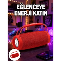 Derin Baslı Çift Hoparlörlü Taşınabilir Kablosuz Hoparlör Yeni Nesil Mh-hs5881-4976