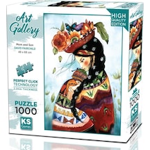 Ks Games 1000 Parça Anne Ve Oğulz Puzzle - David Fairchild