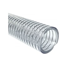 Şeffaf Telli Hortum 1 İnç 25 MM Metre
