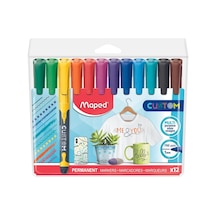 512511 Permanent Marker, Ince Uclu, Askili Paket 12'li