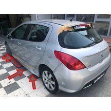 Peugeot 308 Rx Marşpiyel Takımı - Plastik