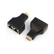 Hdmi Uzatma 30 M Hdmi Extender Rj45 Cat5 Cat6 Hdmi Ekleme Uzatma