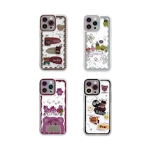 Apple iPhone  Uyumlu,  14 Pro Kılıf Sweet Desenli Silikon Kapak - Sarı
