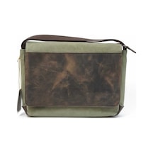 Dark Cotton Boıse Computer Bag Omuz Çantası Haki Yeşil