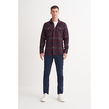 Cazador 23010 Erkek Oduncu Gömlek Bordo