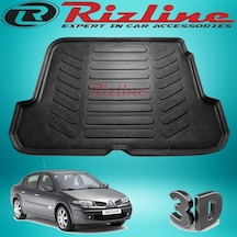 Megane 2 3D Bagaj Havuzu Paspası Sedan 2004-2010 Arası Rizline N11.151