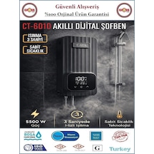 Cata Akıllı Dijital Şofben - Elektrikli Akıllı Şofben - 5500w