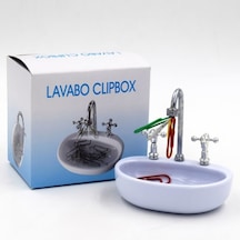 Zensaas41 Lavabo Şeklinde Ataç Kutusu Zensaa56 Standart