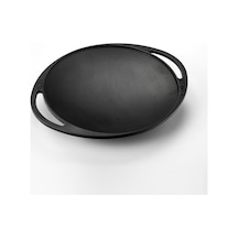 Lava Döküm Sac Kavurma Tavası Metal Kulplu Çap 28 CM
