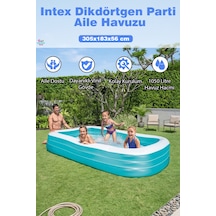 Intex Şeffaf Havuz Parti Aile Havuzu 305x183x56 Cm