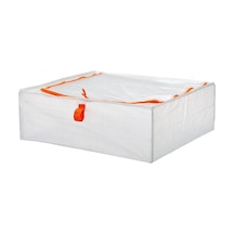Ikea Parkla Saklama Hurcu 55 X 49 X 19 Cm Beyaz - Turuncu