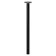 Ayrex Çalışma Masası Ayağı, Siyah, 70 Cm Diğer