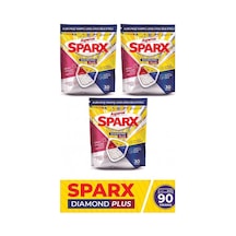 Asperox Sparx Diamond Plus Bulaşık Makinesi Kapsülü 30'lu 3 Adet