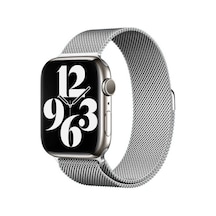 Watch 38mm Uyumlu Krd-01 Metal Nvth Kordon-gümüş