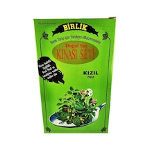 Birlik Kına Seti Kızıl