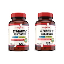 Nevfix   Vitamin C 120 Tablet Bromelian Quercetin 2 Kutu