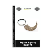Özel Üretim Dekoratif Aksesuar Koleksiyon Hediye Retro Klasik Boynuz Büyüteç Ksk2094