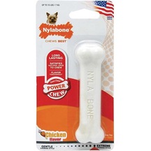 Nylabone Ec Tavuk Aromalı Köpek Çiğneme Kemiği S