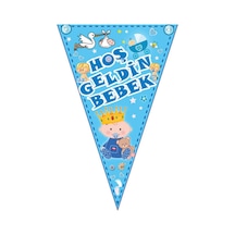 Hoşgeldin Bebek 10 Lu Mavi Flama