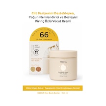 Mıdha Rice Body Butter Cilt Bariyeri Desteği ve Yoğun Nem Sunan Pirinç Özlü Vücut Kremi 500 ML