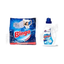 Bingo Beyazlar İçin Ultra 1.5 Kg + Beyazlar İçin Sıvı Det. 2600 Ml 2'li Set Diğer