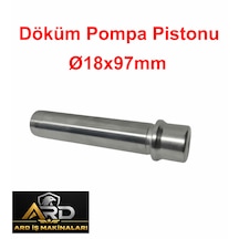 Döküm Pompa Transpalet Pistonu Ø18x97mm