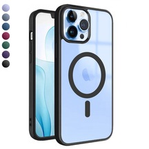 İphone 13 Pro Max Magsafe Özellikli Renkli Clear Case Kapak