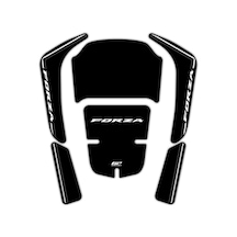 GP Kompozit Honda Forza 250 2018-2024 Uyumlu Tank Pad Siyah