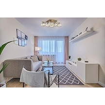 Av-60230-6e Eskitme Kaplama Modern Avize E27 Metal Kristal 80x40cm Diğer