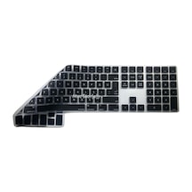 Klavye Koruyucu Magic Keyboard-2 A1843 With Numeric Uk-us Türkçe İle Uyumlu Siyah