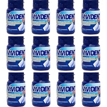 Vivident Xylıt Damla Sakız Aromalı Şekersiz Tatlandırıcılı Draje Sakız 63 G X 12 Adet
