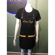 Askılı Micropolyester Önlük Cafe Chef Restoran Kuaför Önlük Model