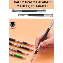Kalem Uzatma Aparatı 2 Adet Çift Taraflı Çok Renkli