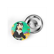 Byakuya Kuchiki - 44 Mm İğneli Çanta Rozeti - 5 Adet Diğer