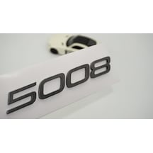 Dk Tuning Peugeot Yeni 5008 Bagaj 3m 3d Koyu Gri Abs Yazı Logo