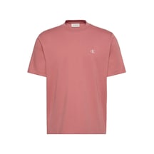 Calvin Klein Ss Easy Monogram Tee, Gda Pembe Erkek T-shirt